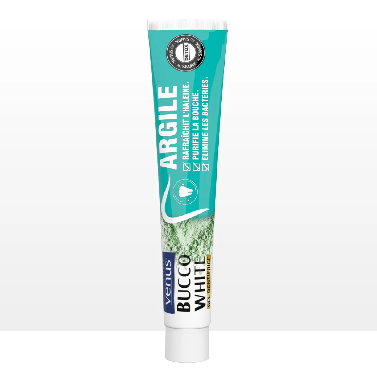 Dentifrice blancheur détox associe l’Argile