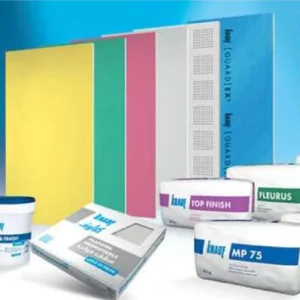 Gamme Complète Knauf Algérie – Solutions de Construction et Aménagement pour l'Exportation
