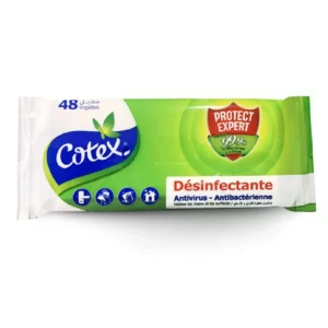Lingettes Désinfectantes Cotex Protect Expert (Pack de 48)