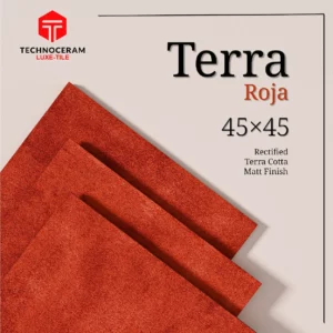 Carrelage Grès Cérame Terra Roja — Collection Luxe-Tile par Technoceram