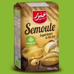 Semoule Supérieure de Blé Dur – Amour (Demi-Grosse / Moyenne)